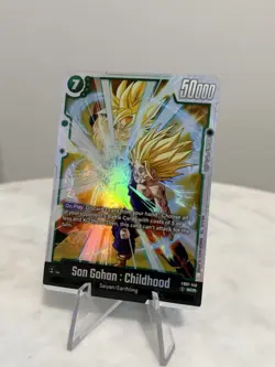 Dragon Ball Super Card Game Son Gohan : Childhood Awakened Pulse FB01-140 SCR - Image 2