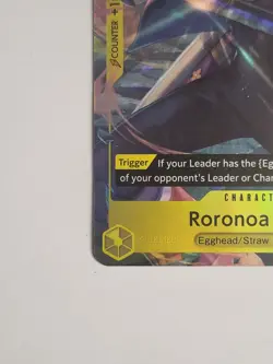 One Piece Roronoa Zoro OP07-113 Promotion Cards Foil 6000 Power - Image 5