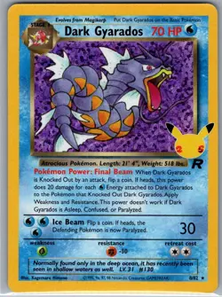 Dark Gyarados 8/82 Celebrations: Classic Collection - Pokemon Card - NM - Image 1