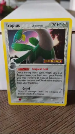 TROPIUS Dragon Frontiers POKEMON Holo DELTA Species Stamped Trading Card 23/101 - Image 1