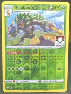 Rillaboom - (Pokemon League) 014/202 League & Championship Cards Reverse Holo - Image 1
