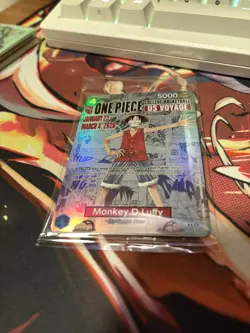 Monkey.D.Luffy (College Basketball US Voyage) P-055 One Piece Promotion Card - Image 5
