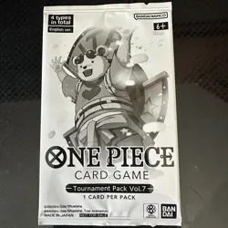 ONE PIECE Card Game Tournament Pack 2024 Vol. 7 English Sealed Single Card Pack - Image 1