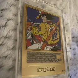 Son Goku E-52 Gold Energy Marker Dragon Ball Manga Booster Card Fusion World - Image 2