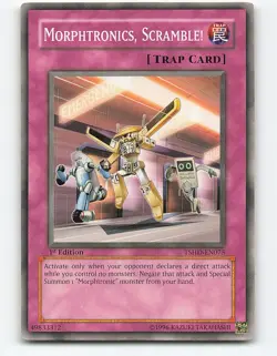 Morphtronics, Scramble! #TSHD-EN075 1st Edition Yugioh Card - Image 1