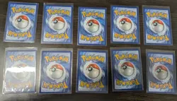 Pokemon TCG EX Art Holo 10 Card Lot, multiple sets, all sleeved after opening - Image 2