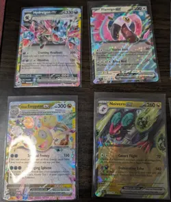 Pokemon TCG EX Art Holo 10 Card Lot, multiple sets, all sleeved after opening - Image 4