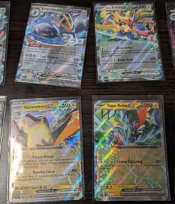 Pokemon TCG EX Art Holo 10 Card Lot, multiple sets, all sleeved after opening - Image 5