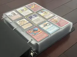 Giant Vintage Magic Gathering 1026 Cards Collection Binder Alpha Mtg Lot - Image 1