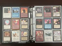 Giant Vintage Magic Gathering 1026 Cards Collection Binder Alpha Mtg Lot - Image 3