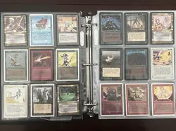 Giant Vintage Magic Gathering 1026 Cards Collection Binder Alpha Mtg Lot - Image 4