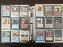 Giant Vintage Magic Gathering 1026 Cards Collection Binder Alpha Mtg Lot - Image 5