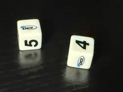 Rare Vintage DCI Duelist MTG Magic Pokemon WotC 6-sided dice - Two (2) - Image 1