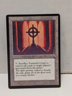 Tormod's Crypt The Dark Magic The Gathering 1994 MP Vintage Artifact - Image 1