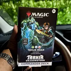 Magic MTG - Tarkir Dragonstorm - Temur Roar - Commander Deck Sealed - Image 1