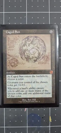 Caged Sun (Schematic) The Brothers' War: Retro Frame Artifacts Regular - Image 1