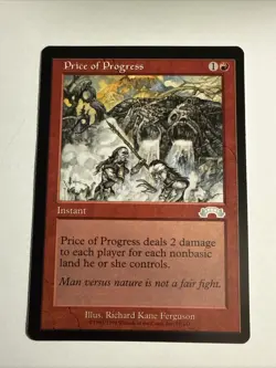 MTG Price of Progress Exodus English Uncommon Magic the Gathering - Image 1