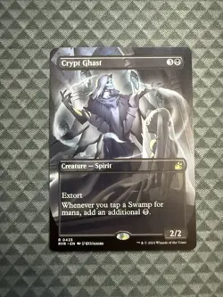 MTG Crypt Ghast #0423 Anime Borderless Rare Ravnica Remastered (RVR) - Image 1