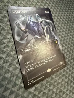 MTG Crypt Ghast #0423 Anime Borderless Rare Ravnica Remastered (RVR) - Image 3