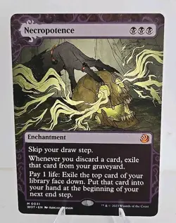 Necropotence MTG Wilds of Eldraine: Enchanting Tales Regular - Image 1