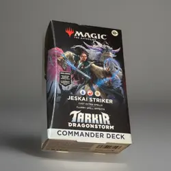 Magic The Gathering Dragonstorm Commander Deck - Jeskai Striker - Image 1