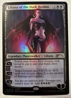 Magic: The Gathering Liliana of the Dark Realms Promo Foil Media Promos - Image 1