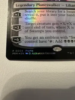 Magic: The Gathering Liliana of the Dark Realms Promo Foil Media Promos - Image 3