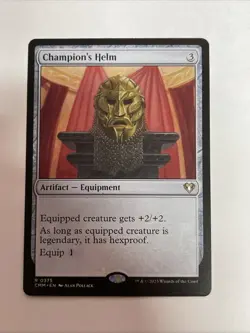 Champion's Helm Commander Masters #375 Rare - Image 1