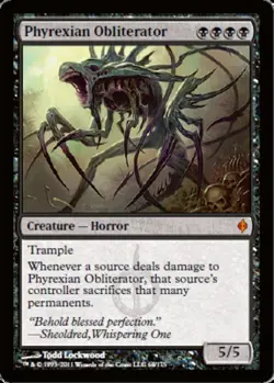 [1x] Phyrexian Obliterator Near Mint, English New Phyrexia MTG Magic - Image 1