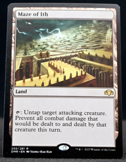 Maze of Ith NM Dominaria Remastered 250/261 MTG Regular - Image 1