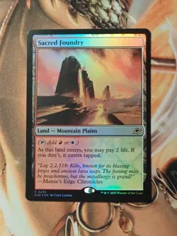 Sacred Foundry - Edge of Eternities (EOE) -foil -nm - Image 1