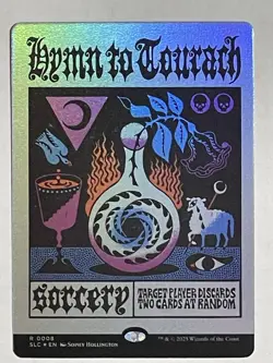 Hymn To Tourach Secret Lair MTGMagic the Gathering Encyclopedia Of Magic FOIL - Image 1