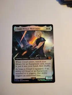 Cloud, Midgar Mercenary (Extended Art) Final Fantasy Foil - Image 1