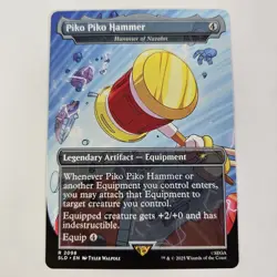 Piko Piko Hammer Hammer Of Nazahn Secret Lair: Sonic Turbo Gear MTG SLD Non-Foil - Image 1