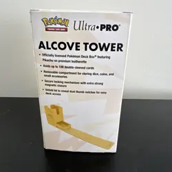Ultra Pro Pokemon TCG Pikachu Alcove Tower Card Deck Box New - Image 4