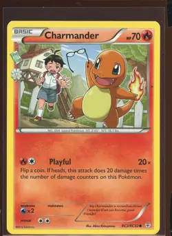 Charmander Common Ex RC3/RC32 Radiant Collection XY Generations Pokemon - Image 1