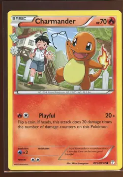 Charmander Common Ex RC3/RC32 Radiant Collection XY Generations Pokemon - Image 5