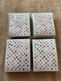 POKEMON 151 ETB EXCLUSIVE CARD SLEEVES (LOT OF 4 PACKS) BRAND NEW SEALED - Image 1
