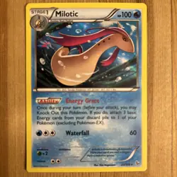 Pokemon TCG Milotic 23/106 Holo Rare XY Flashfire NM - Image 1