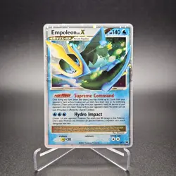 Pokemon Diamond and Pearl Promo Empoleon LV.X - NM #DP11 11796 - Image 1