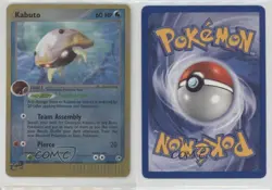 Kabuto Reverse Foil Pokemon EX Sandstorm #39 2003 - Image 3