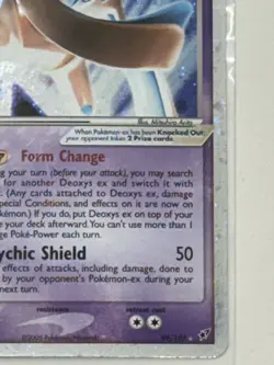 Pokemon TCG Deoxys ex 99/107 (Defense Form) Deoxys Holo - Image 4