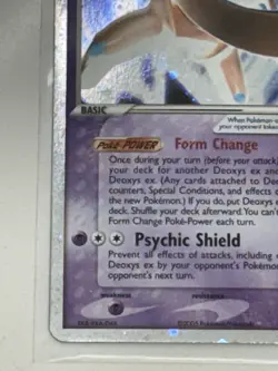 Pokemon TCG Deoxys ex 99/107 (Defense Form) Deoxys Holo - Image 5
