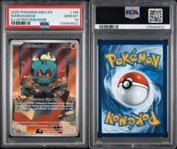 Pokemon TCG Marshadow Mega Evolution Rare Card 146/132 PSA 10 Gem Mint - Image 3
