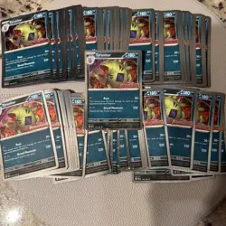 LOT OF (100) Pokemon TCG Tyranitar 135/193 Cosmos Scarlet & Violet Paldea PROMO - Image 1