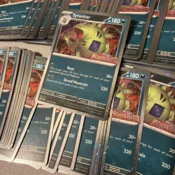 LOT OF (100) Pokemon TCG Tyranitar 135/193 Cosmos Scarlet & Violet Paldea PROMO - Image 2
