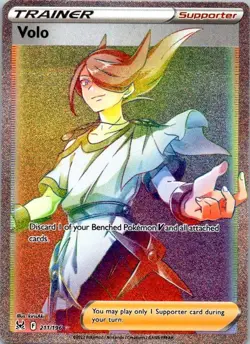 Volo 211/196 Secret Rare Lost Origin Pokemon TCG NM (SKU 1-1) - Image 1