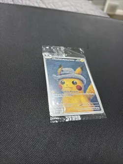 Pikachu with Grey Felt Hat 085 Scarlet & Violet Promo Pokemon Card TCG Sealed - Image 1