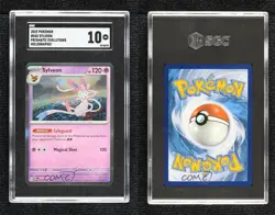Sylveon Pokemon Prismatic Evolutions PRE SGC 10 GEM - Image 3
