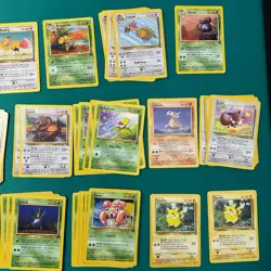 Vintage Pokemon TCG Jungle Unlimited Non Holo Rare Pokemon 100+ Lot - LP/MP - Image 4